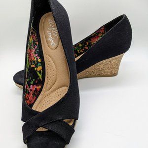 Dex Flex Comfort Black Espadrilles